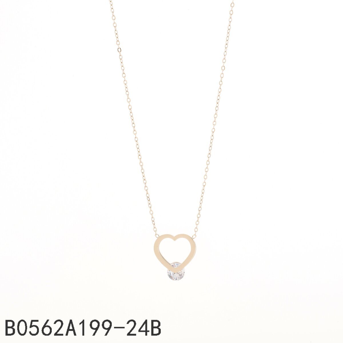 Collar Cuadro Plata