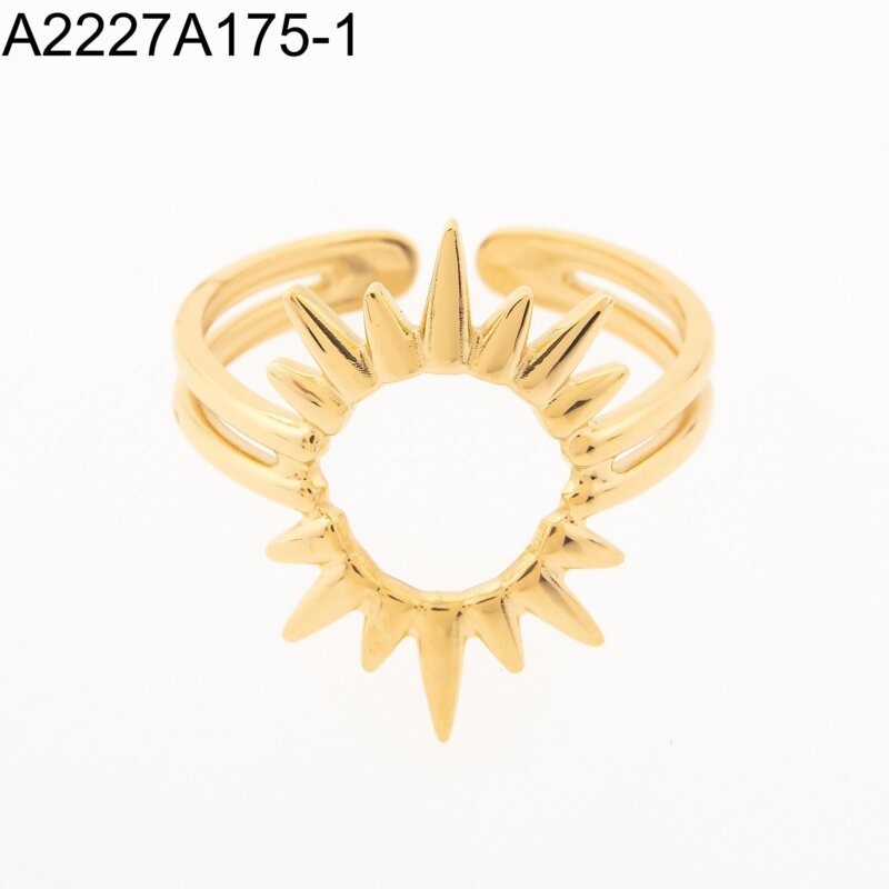 Anillo Sol Dorado