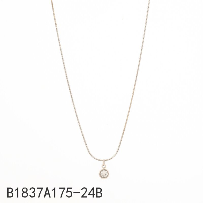 Collar Cadena con Dije Plata