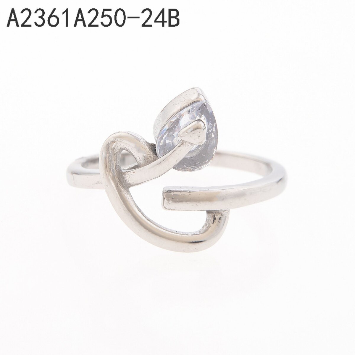 Anillo Mariposa de Zirconias Plata