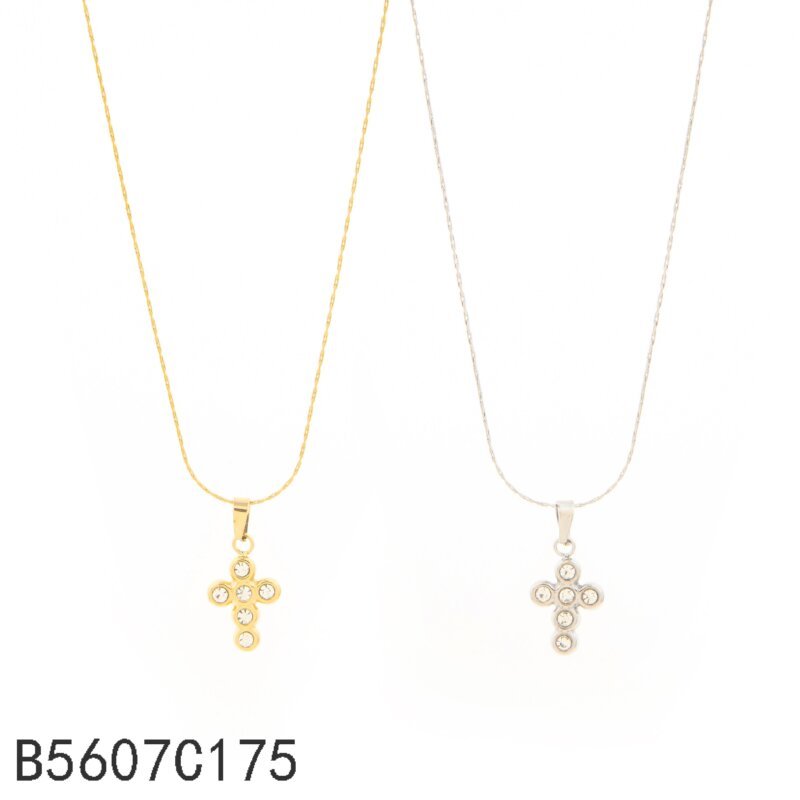 Collar Crucifijo Dorado