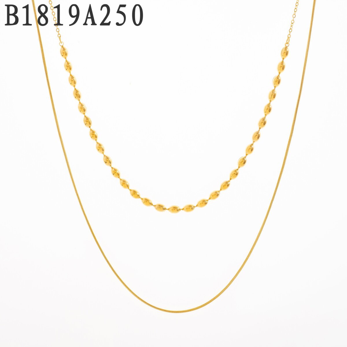 Collar Duo Golden Layers