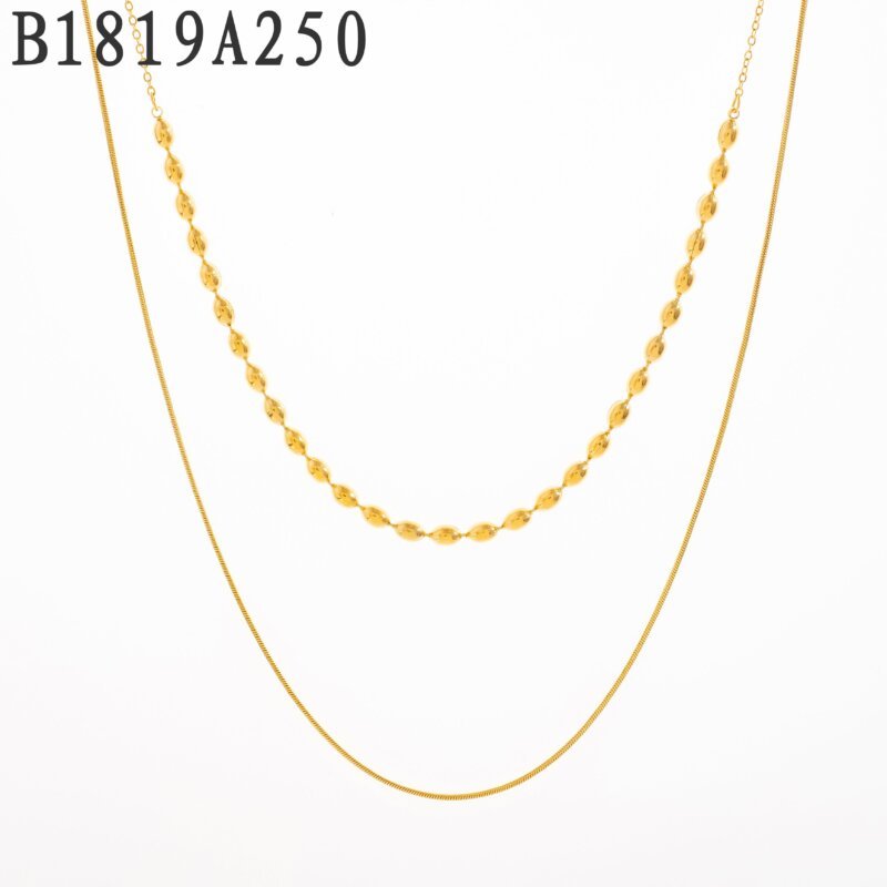 Collar Duo Golden Layers