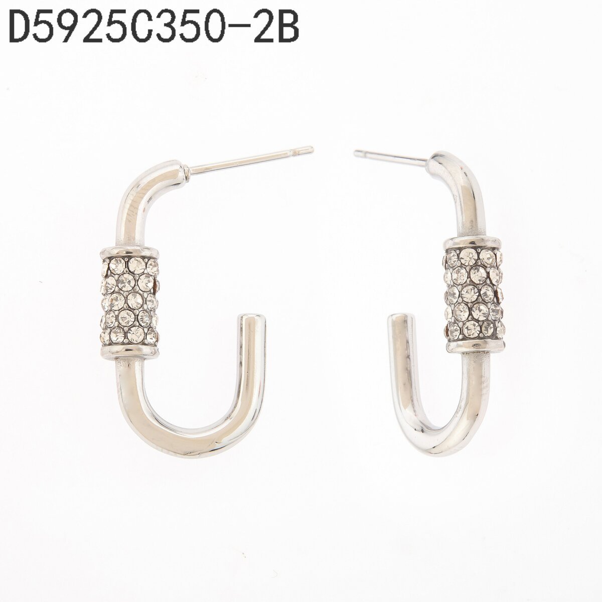 Pendientes de circón (plata)