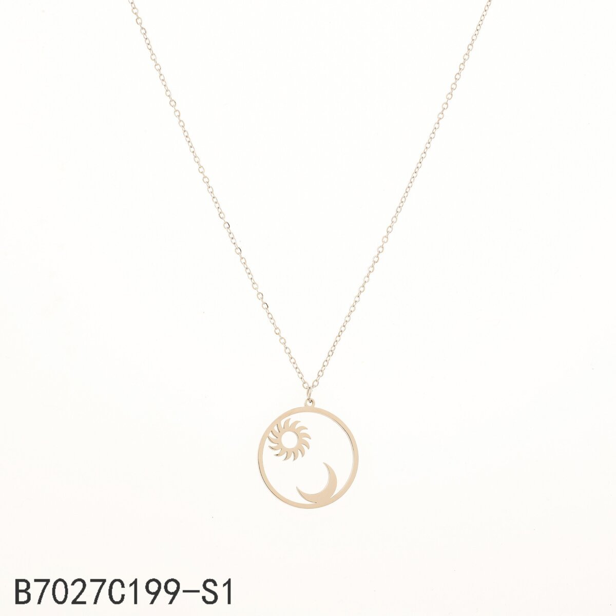 Collar Círculo Plata