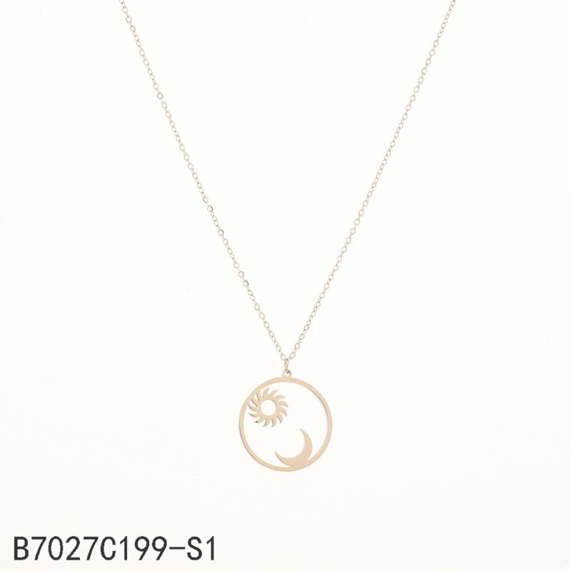 Collar Círculo Plata