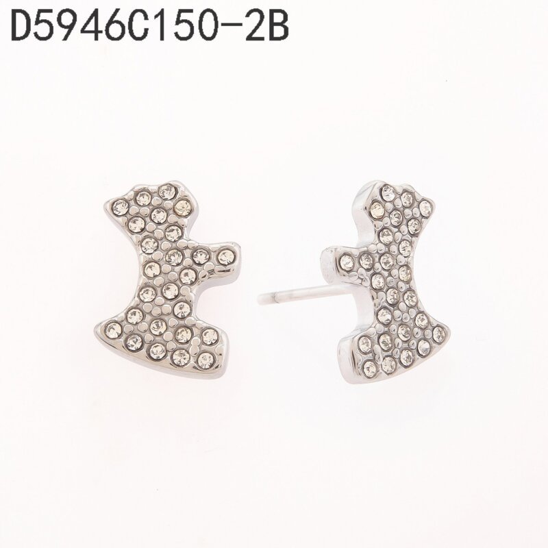Aretes Mono de Zirconias Plata