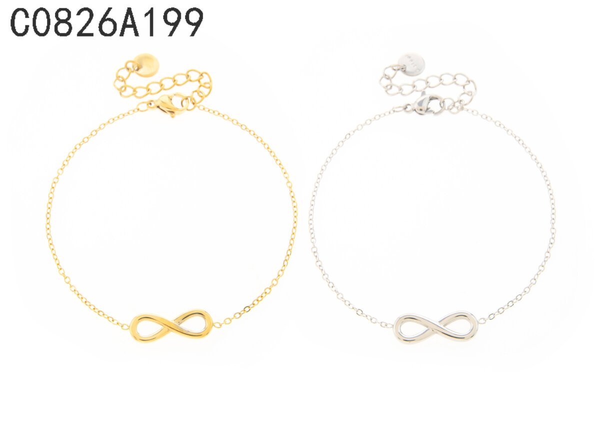 Pulsera Infinito Dorado
