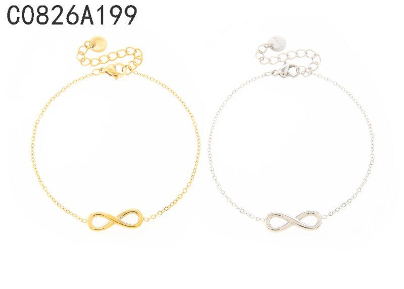 Pulsera Infinito Dorado