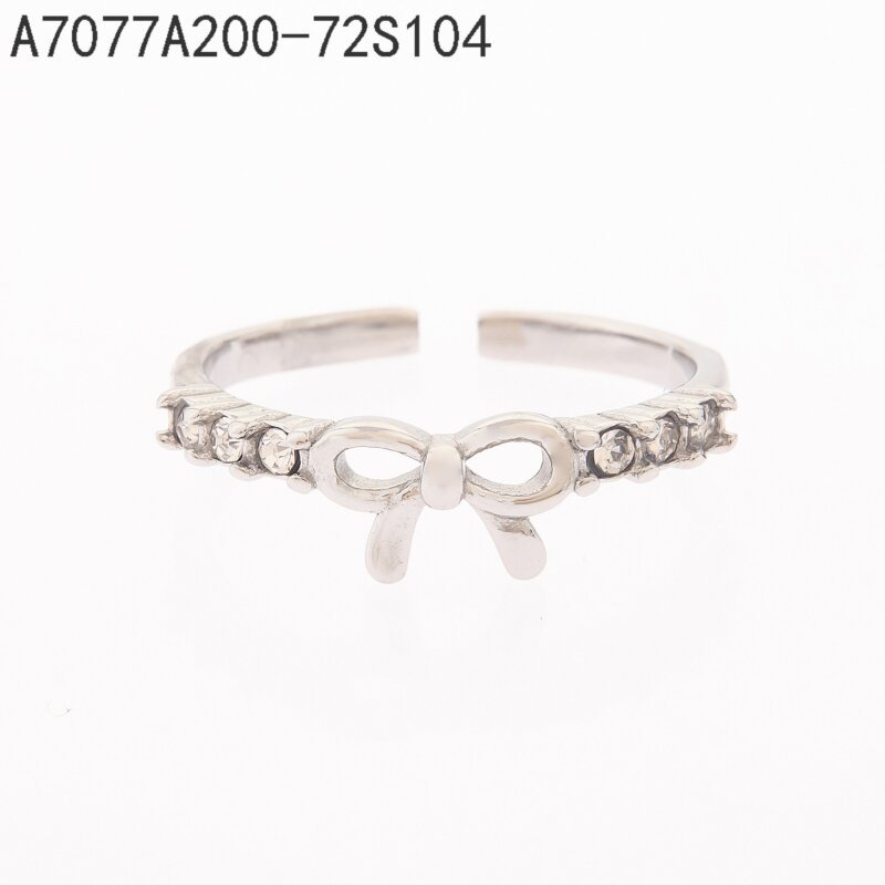Anillo Infinito de Zirconias Plata