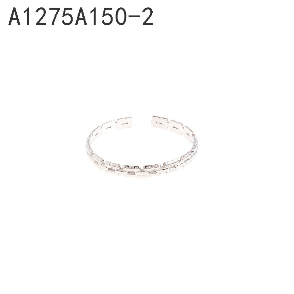 Anillo Linea de Zirconias Plata