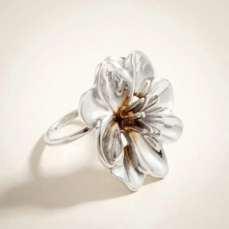 Anillo Flor Bold