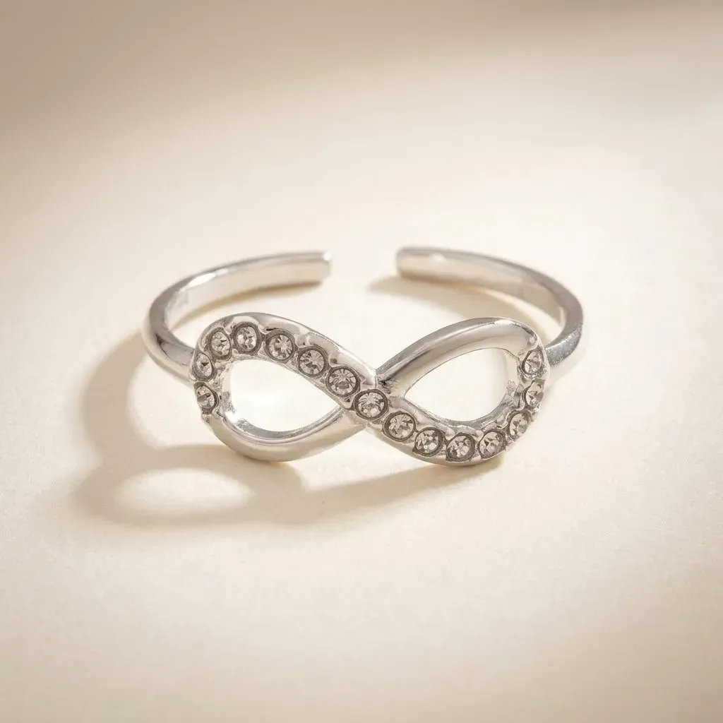 Anillo Infinito Plata