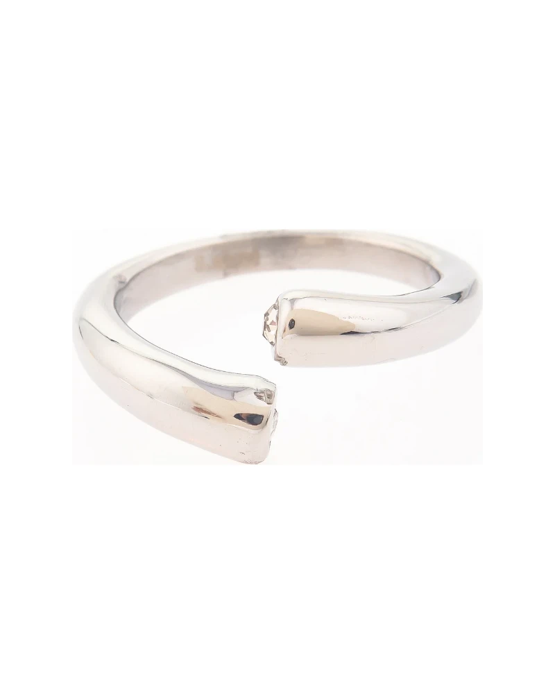 Anillo Abierto Torcido Plata