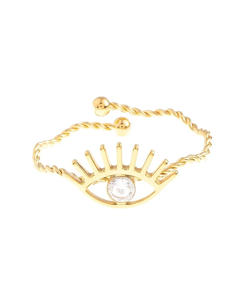 Anillo Abanico Dorado