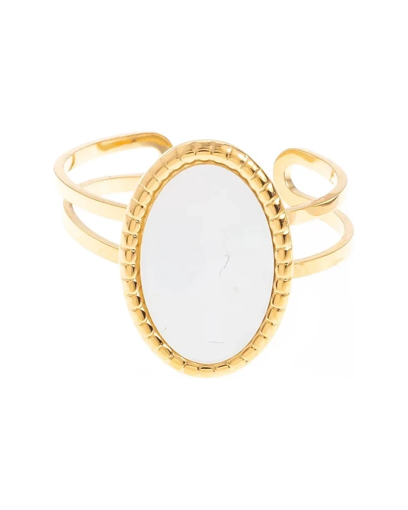 Anillo de nácar (plata)