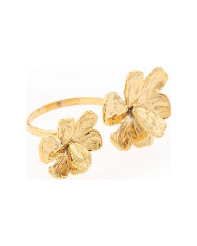 Anillo Flores Doble