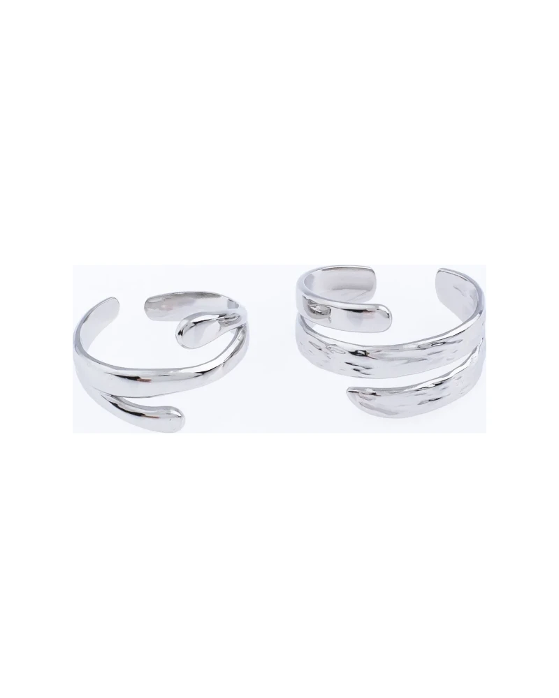 Anillo Doble Hilo Plata