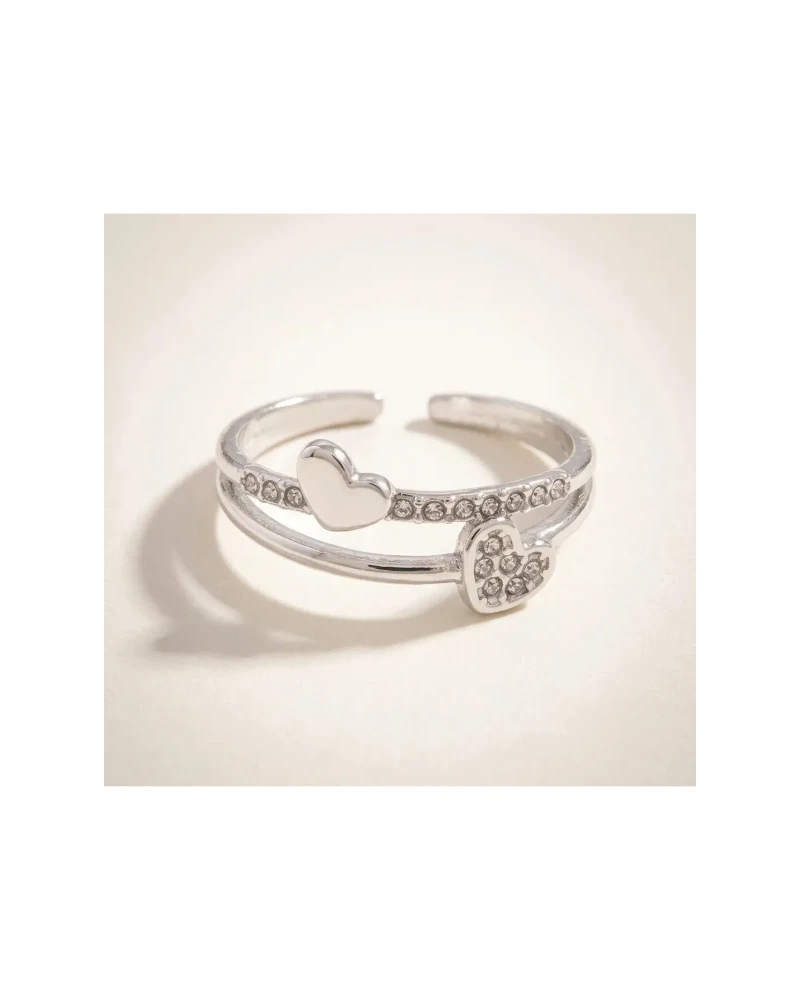 Anillo Banda de Zirconias Plata