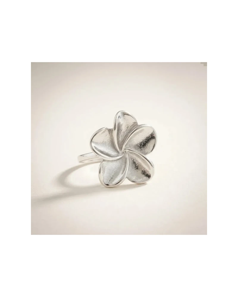 Anillo Flor de Lirio Plata