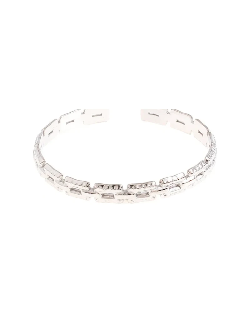 Anillo Linea de Zirconias Plata