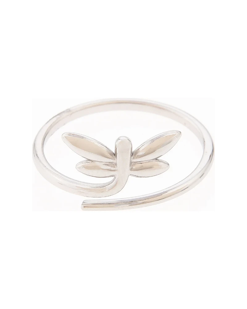 Anillo Mariposa Pequeña Plata
