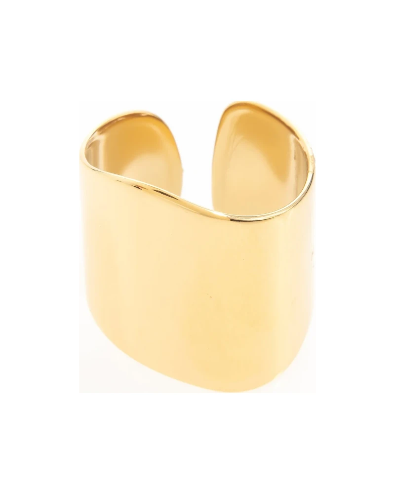 Anillo Cintillo Ancho Dorado