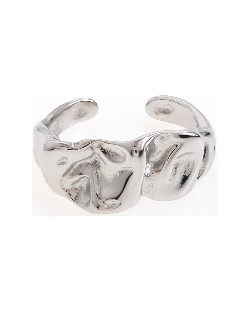 Anillo Hojas Plata