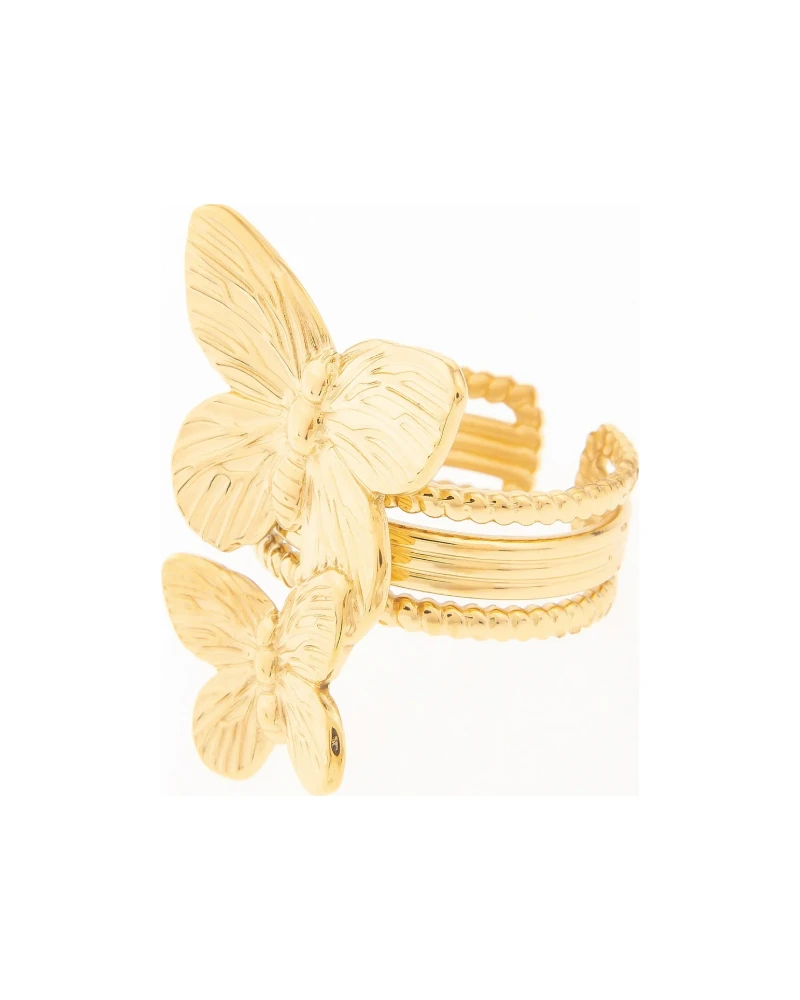 Anillo Mariposa Dorado