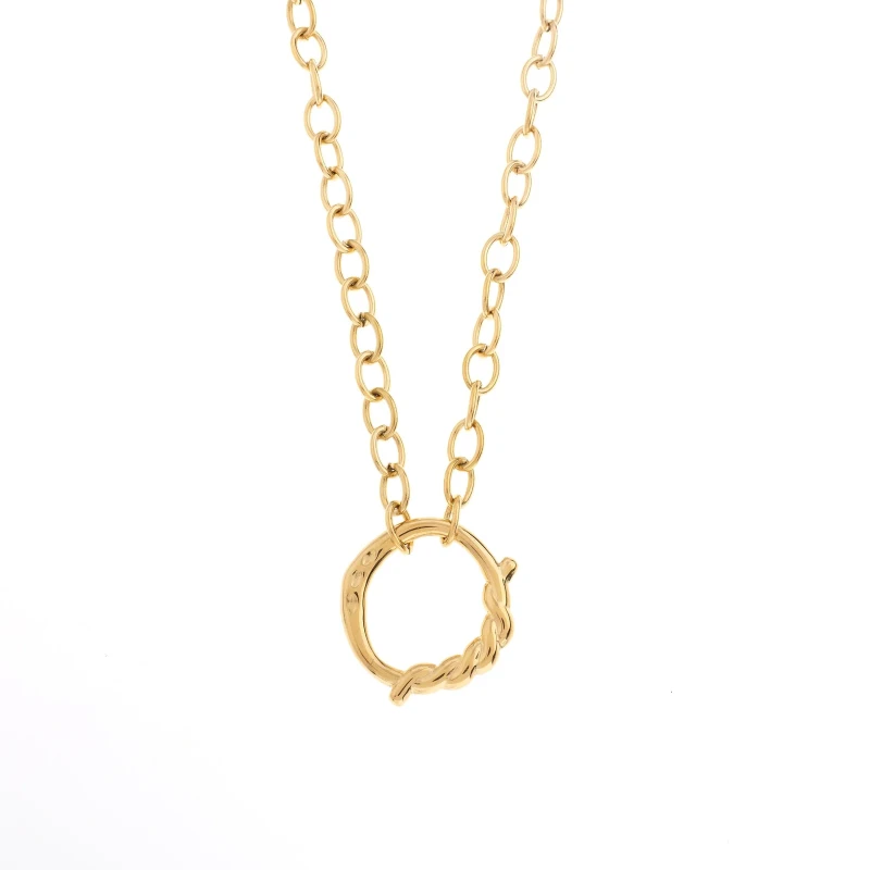 Collar Aro Trenzado