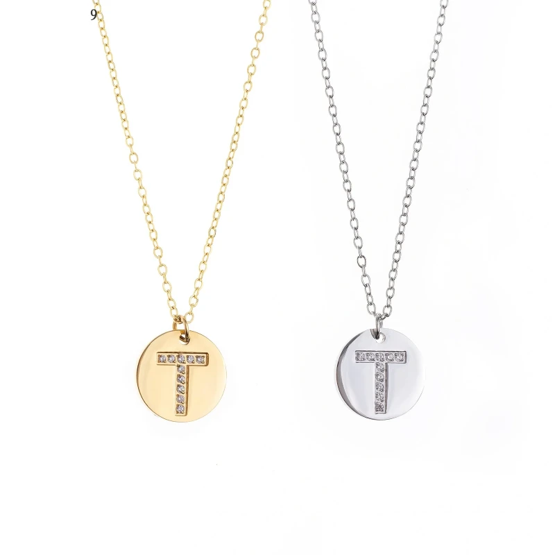 Collar Letra Dorado