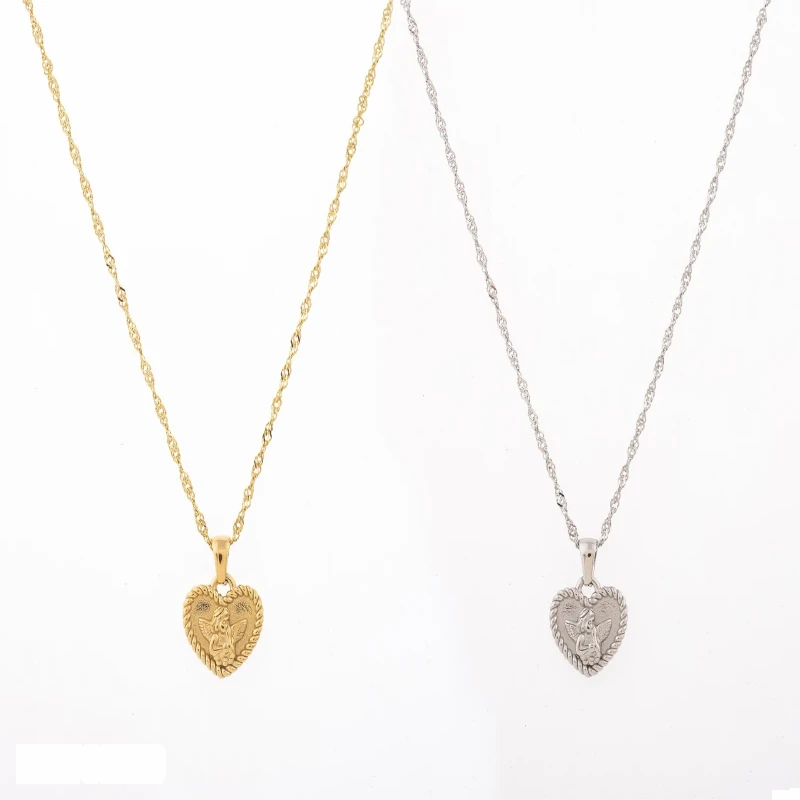 Collar Corazón Ángel