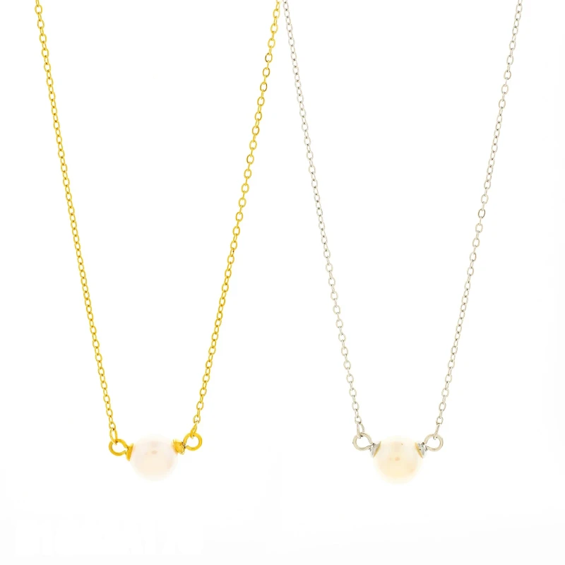 Collar Cadena Doble Dorado