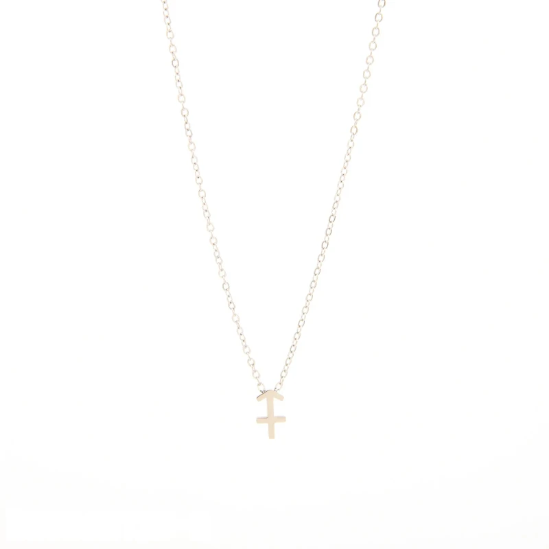Collar de Sagitario Oro Grueso 14K