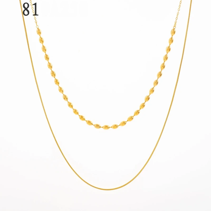 Collar Duo Golden Layers