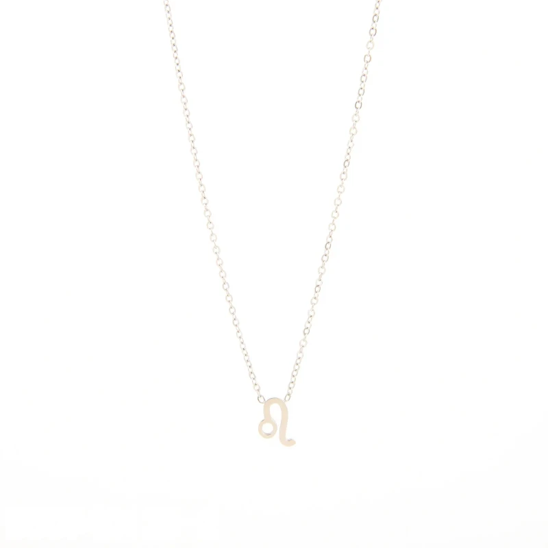 Collar Leo Oro Grueso 14K