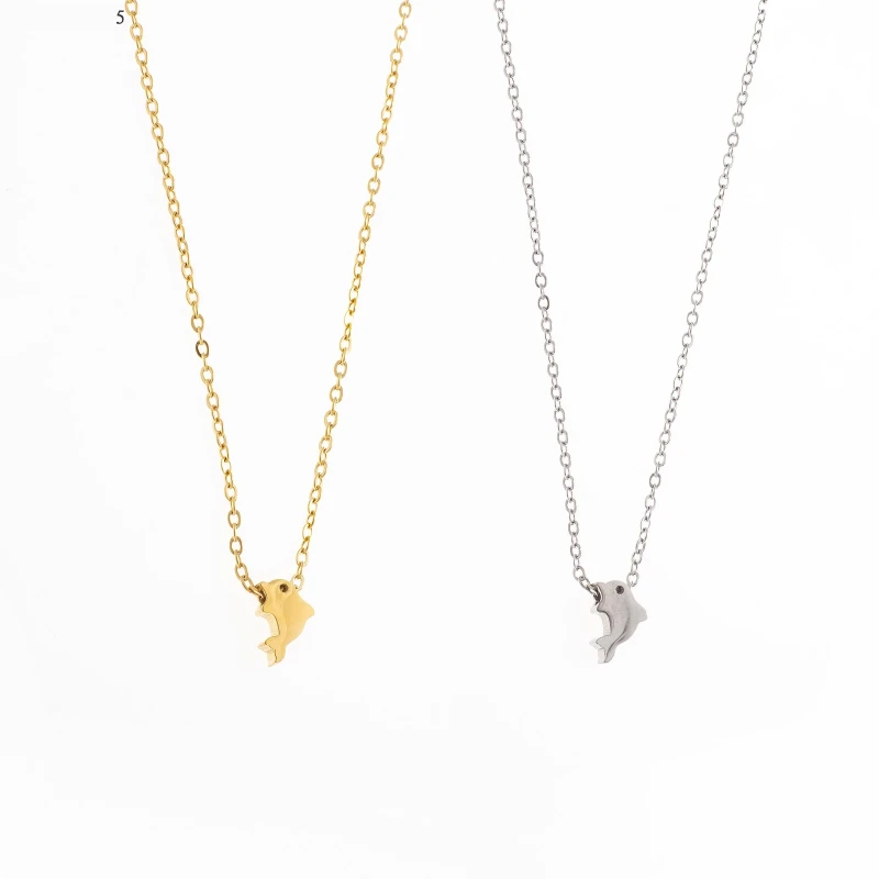 Collar Corazón Pequeño Dorado