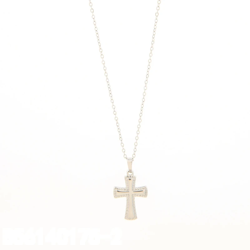 Collar Cruz Plata