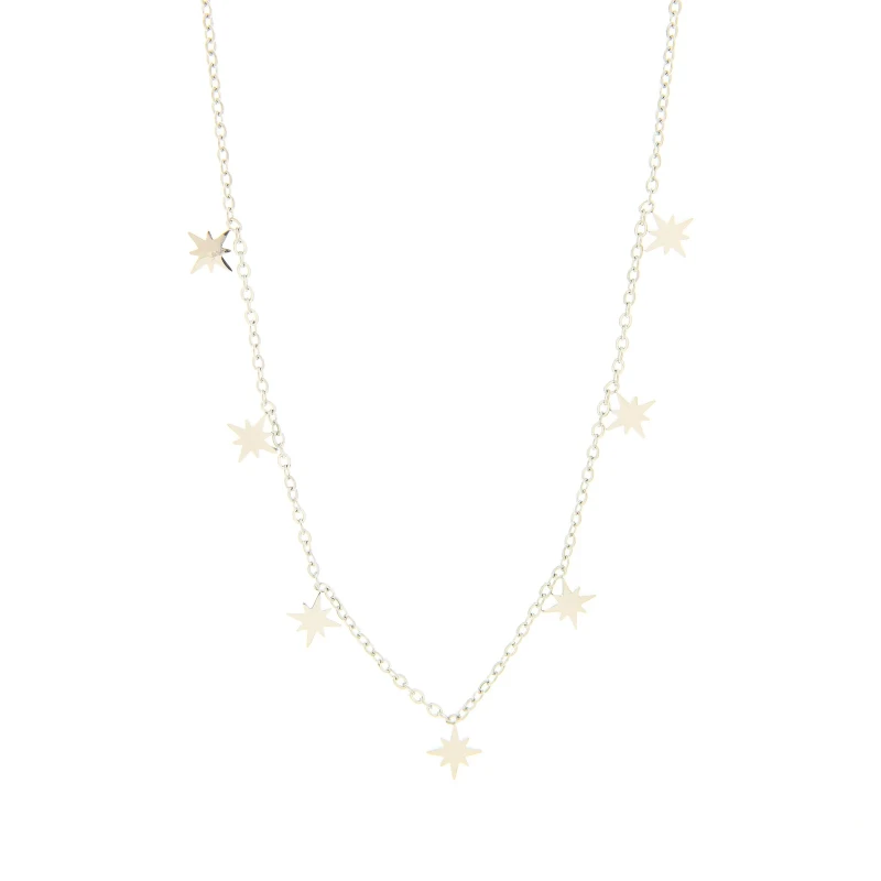 Collar Dijes Pequeños Plata