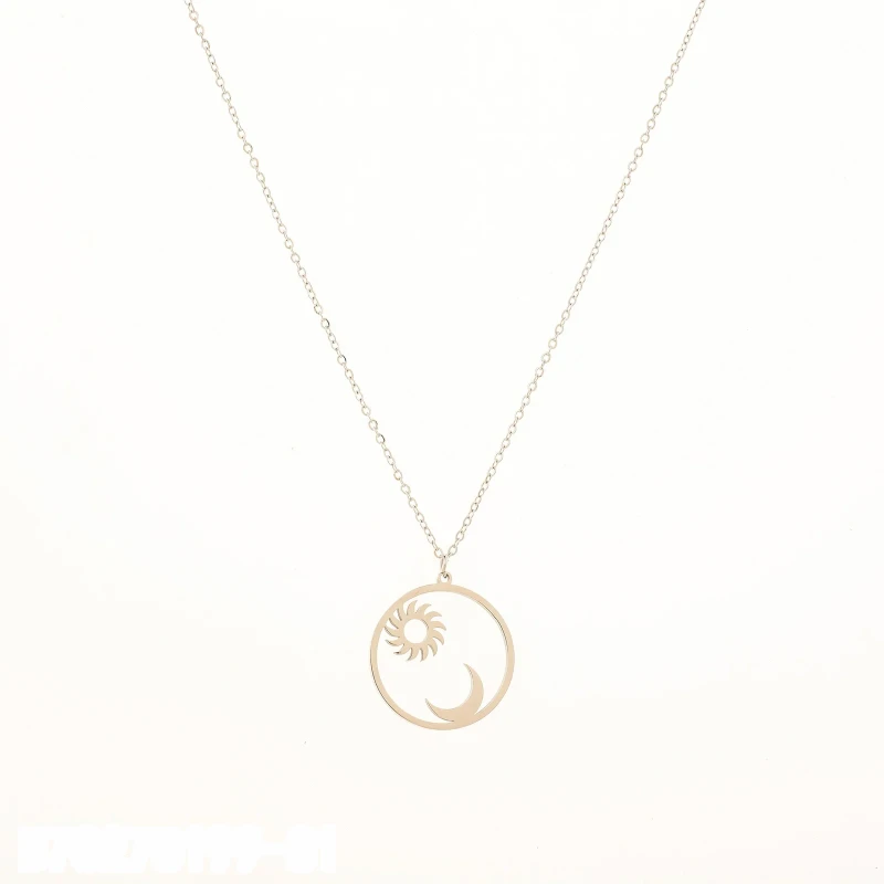 Collar Círculo Plata