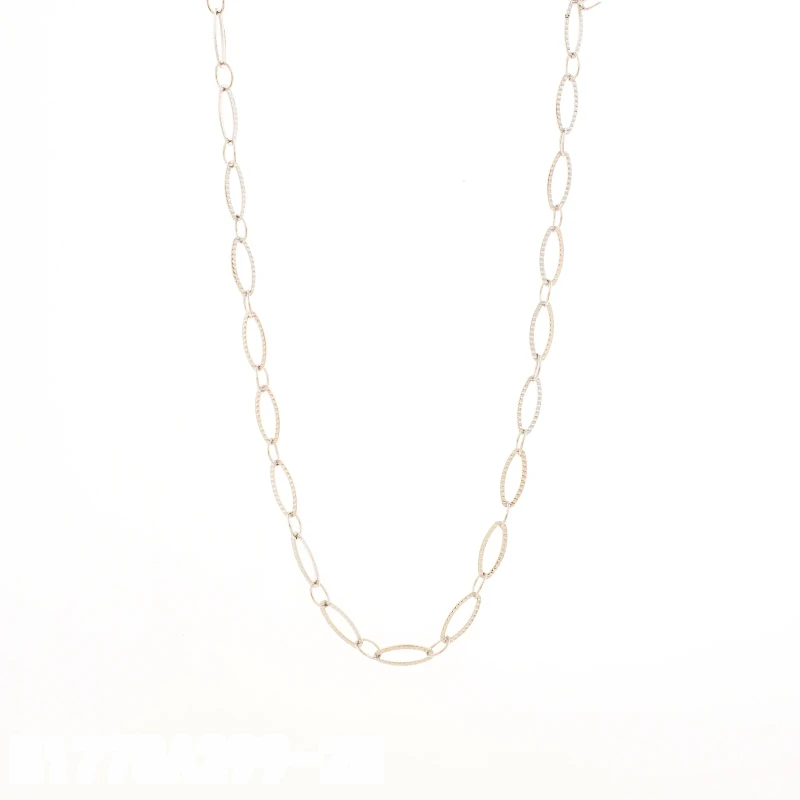 Collar Cadena de Zirconias Plata