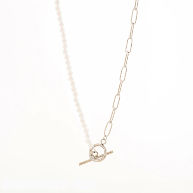 Collar Pearl Chain Mix