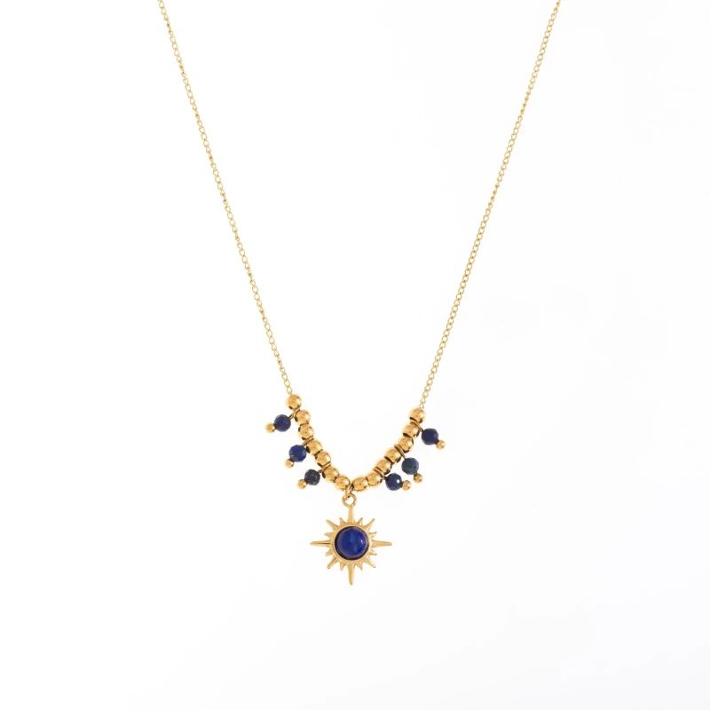 Collar Sun Stone Charm