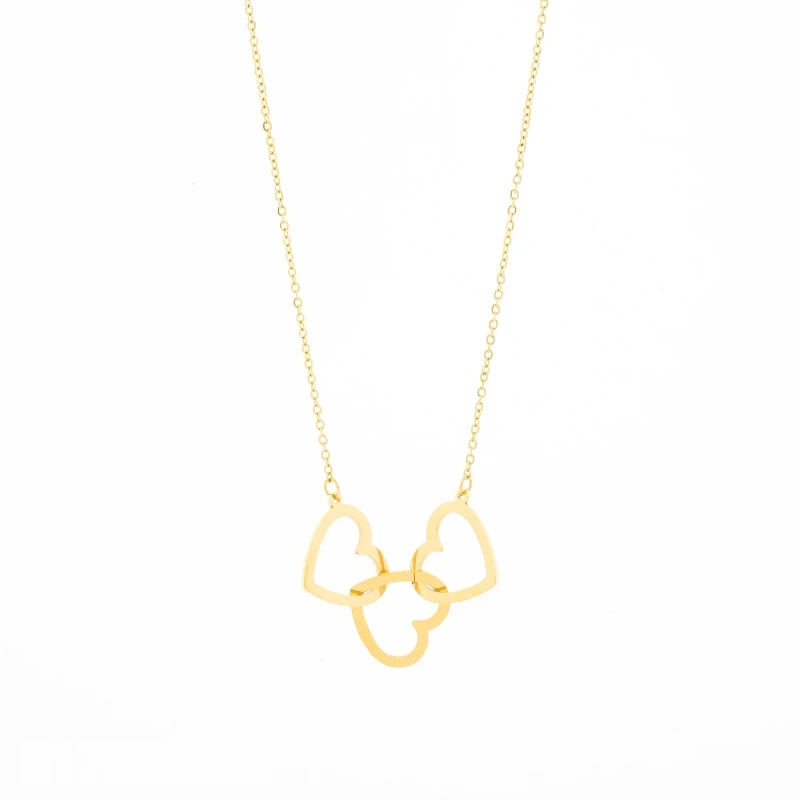Collar Triple Hearts