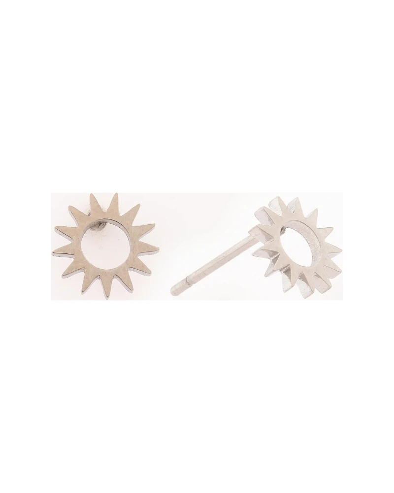 Aretes Sol Plata