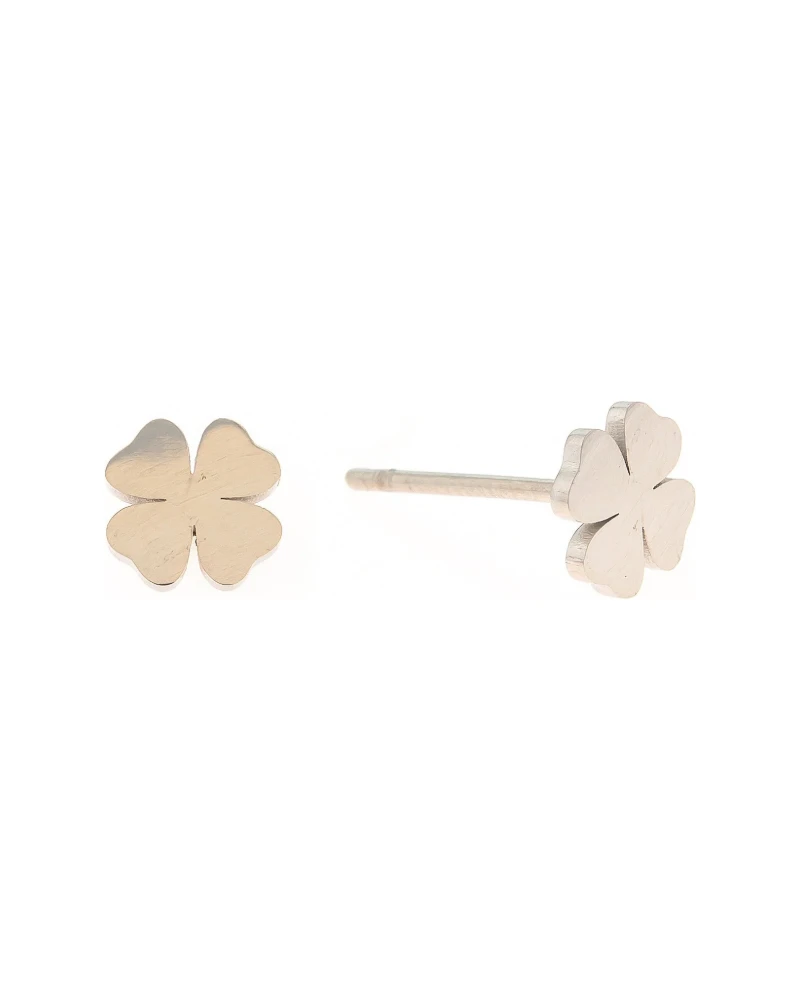 Aretes Trébol Plata