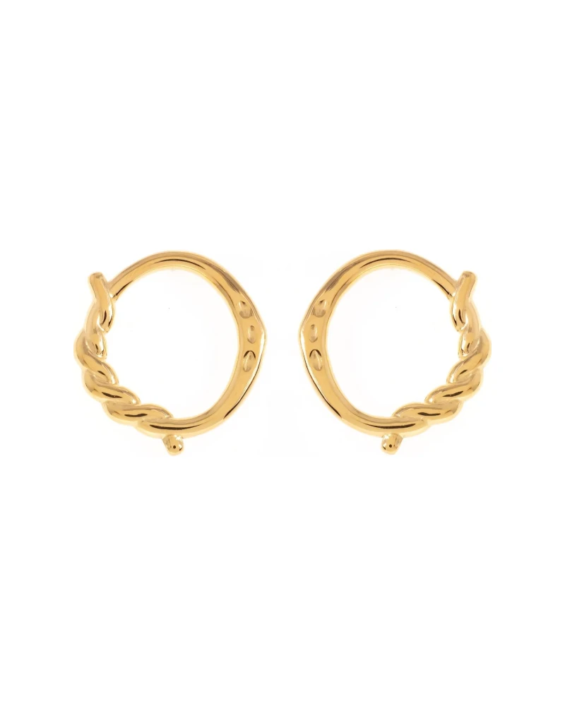 Arracadas de Zirconias Dorado