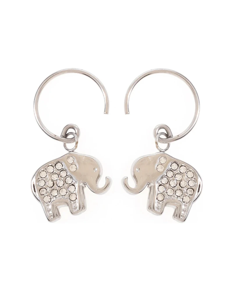 Aretes Elefante Plata