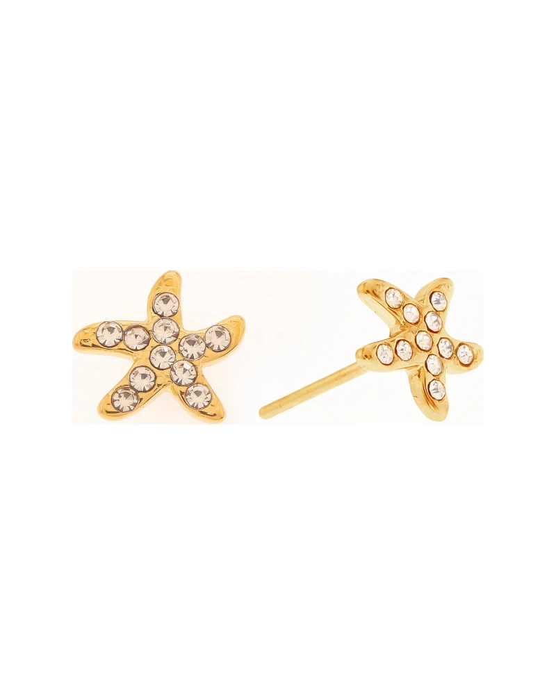 Aretes Estrella de Mar Dorado