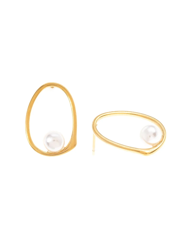 Pendientes de perlas (plata)